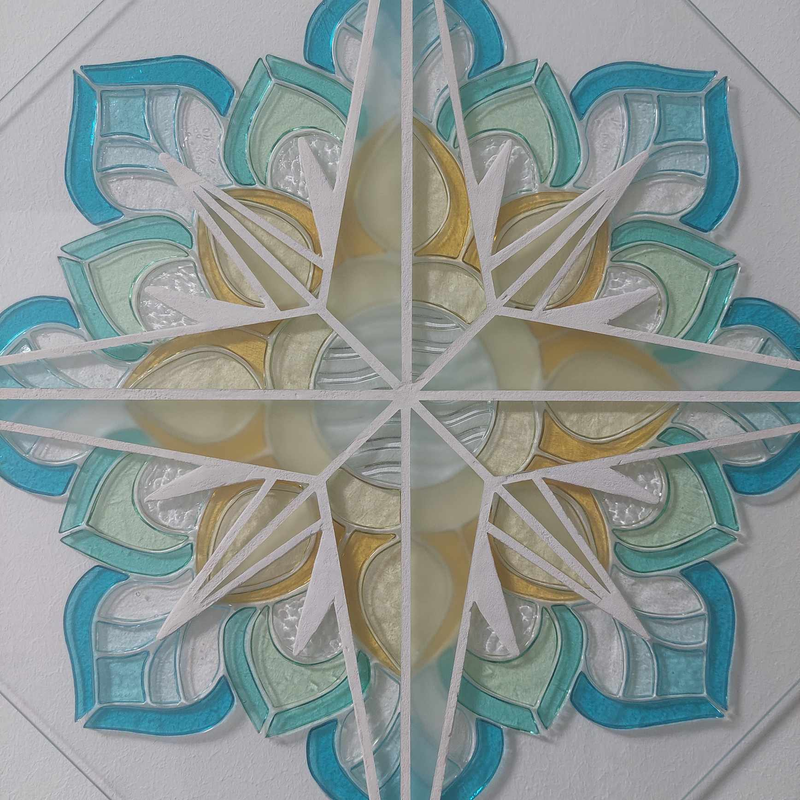 Mandala ablakdísz