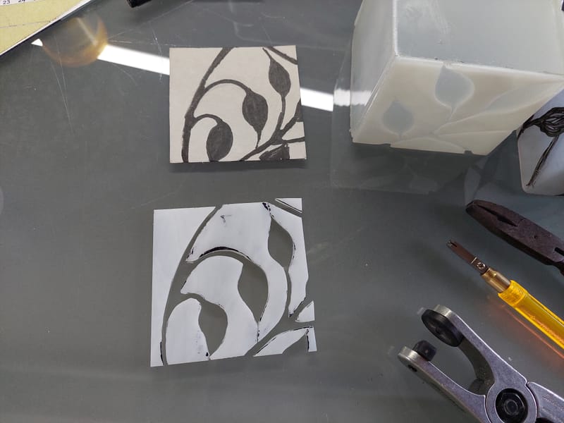 kerti lámpabúra javítás és átalakítás