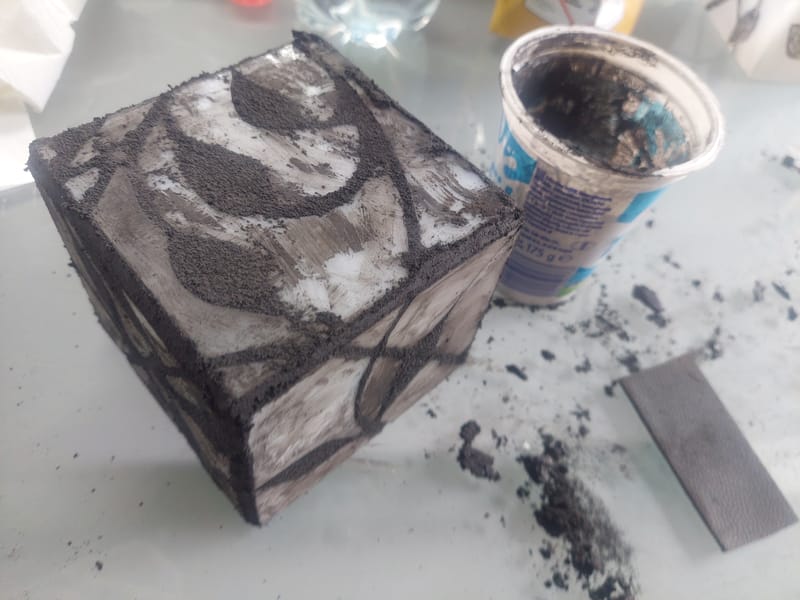 kerti lámpabúra javítás és átalakítás