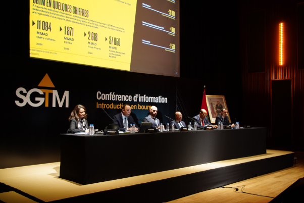 SGTM réalise la plus grande IPO privée de l'histoire de la Bourse de Casablanca
