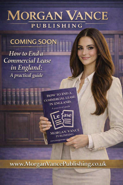 Coming Soon: How to End a Commercial Lease in England: A Practical Guide from Morgan Vance Publishing