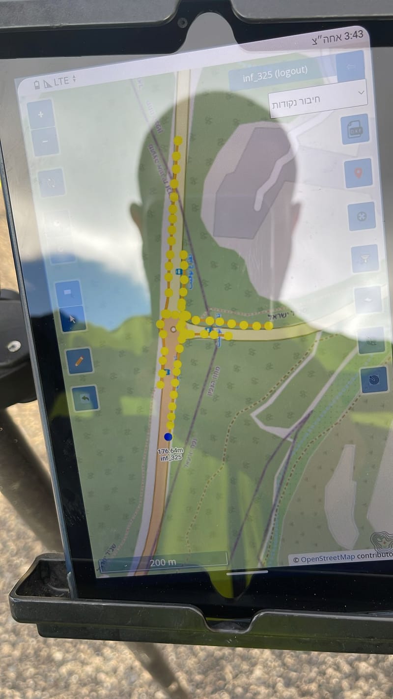 קליטת תשתיות למערכות GIS