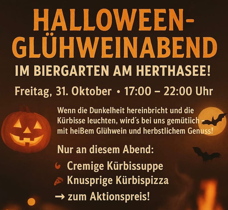 Halloween-Glühweinabend