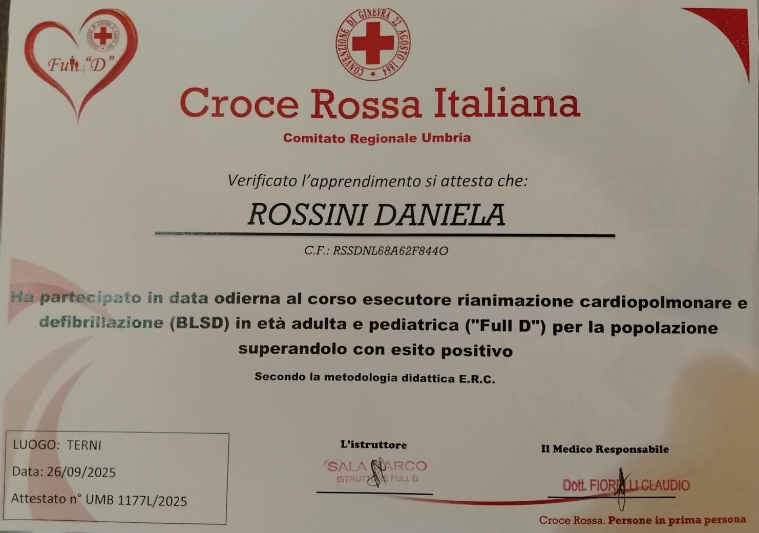 Brevetto BLSD e disostruzione