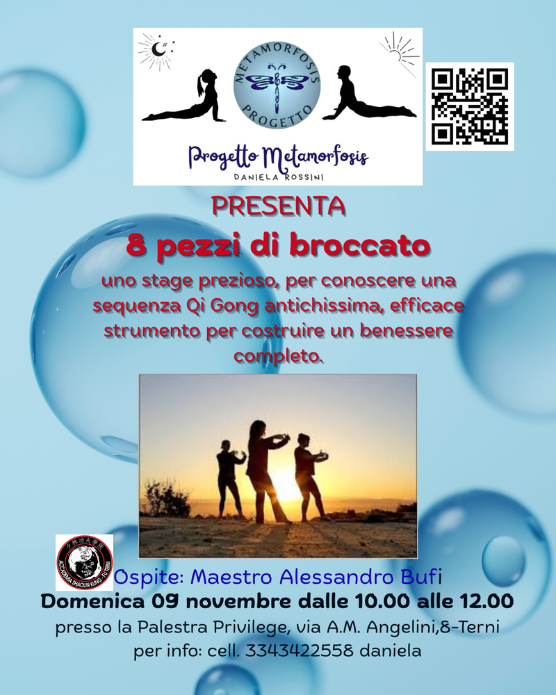 8 pezzi di broccato: preziosa strategia di benessere