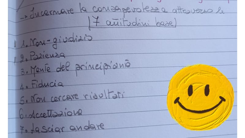 06 settembre 2026, alle ore 10.30: Meditare per brillare