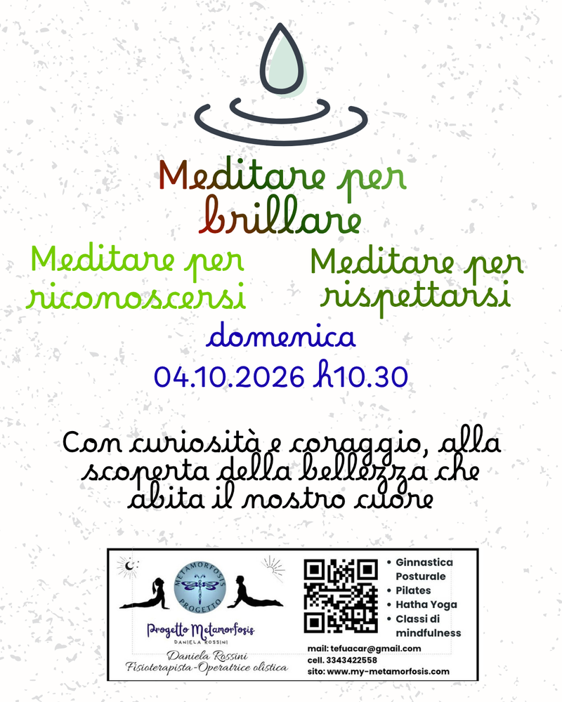 Meditare per brillare n.2