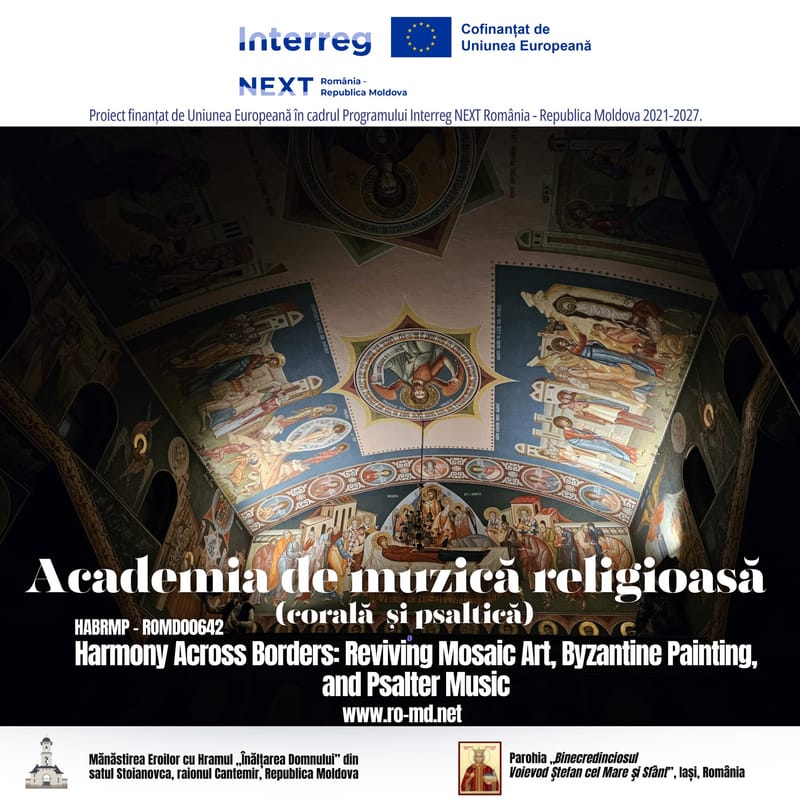 Parohia Binecredinciosul Voievod Ștefan cel Mare și Sfânt anunță selecția de participanți pentru 𝐀𝐜𝐚𝐝𝐞𝐦𝐢𝐚 𝐝𝐞 𝐦𝐮𝐳𝐢𝐜ă 𝐫𝐞𝐥𝐢𝐠𝐢𝐨𝐚𝐬ă (corală și psaltică)