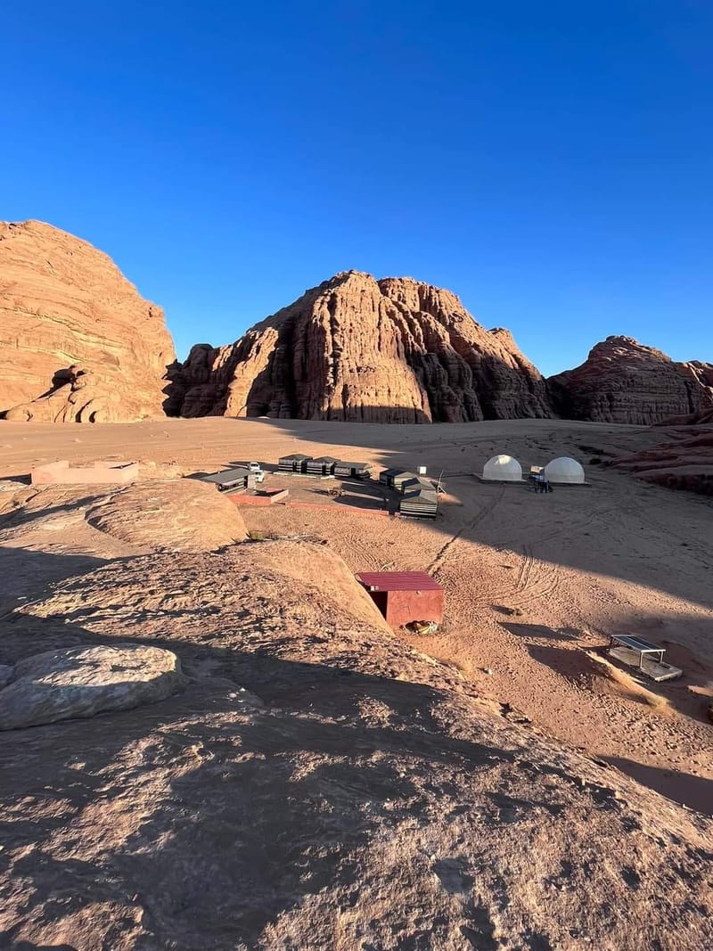 Petra et wadi rum. Confort