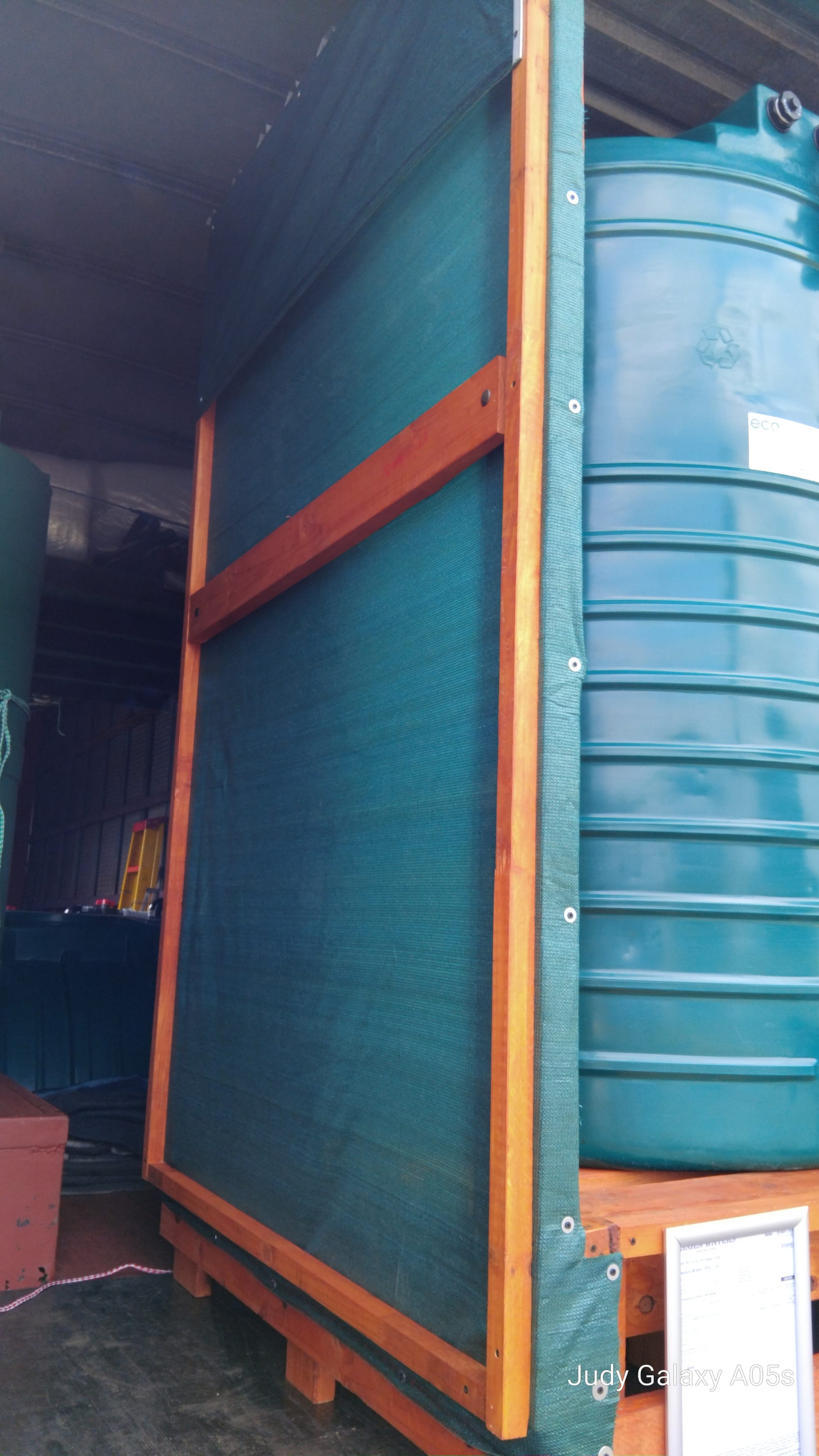 Tank on a Stand with Canopy