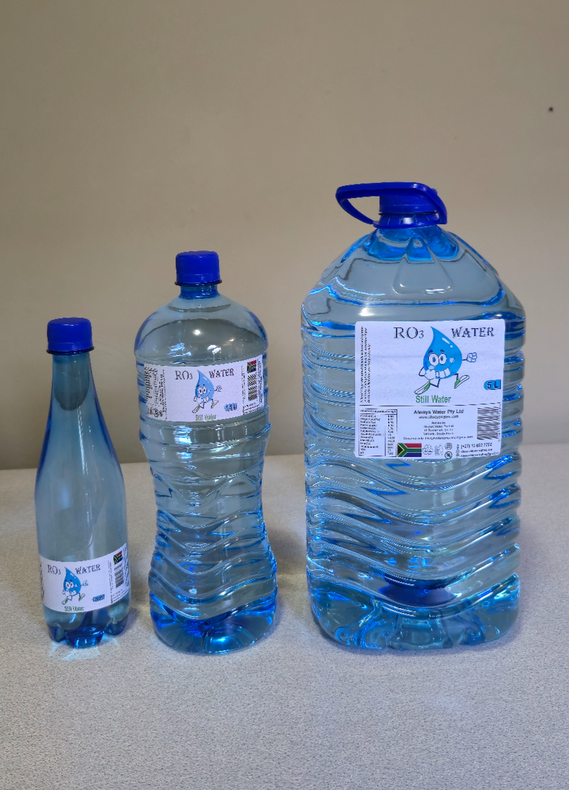 RO3 Bottled Water