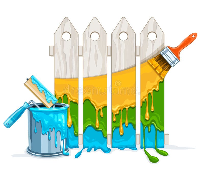 Fence repair &amp; painting