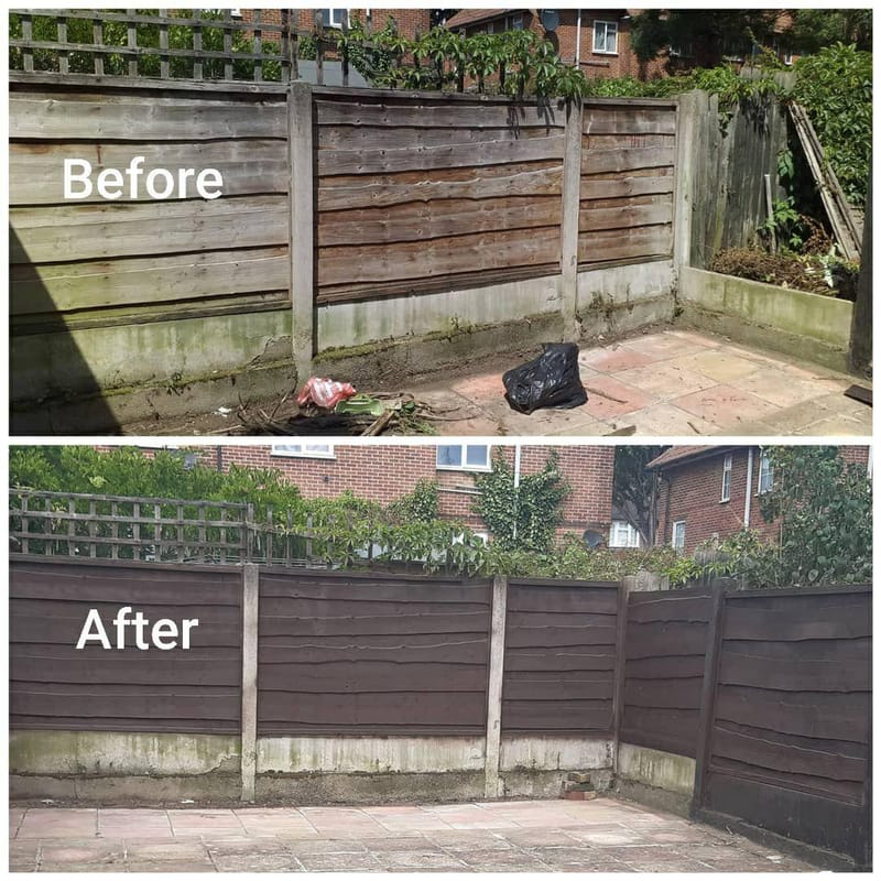 Fence repair & painting
