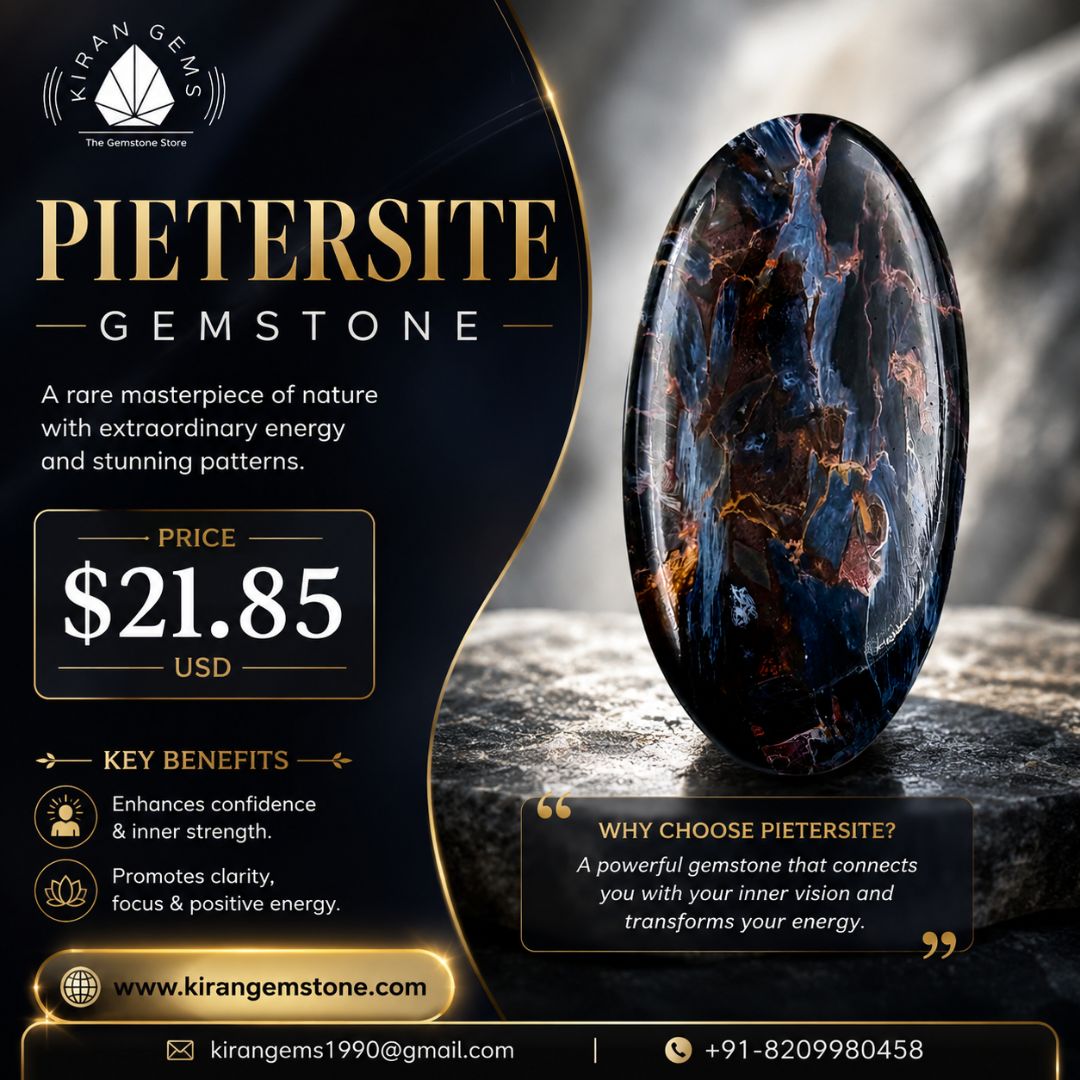 Pietersite crystal benefits