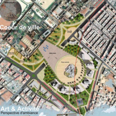 Espace public unificateur à Témara