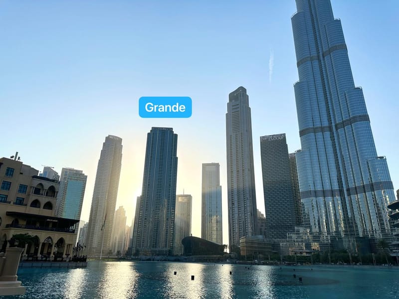 Downtown – Grande Tower Premium 1BR for Rent