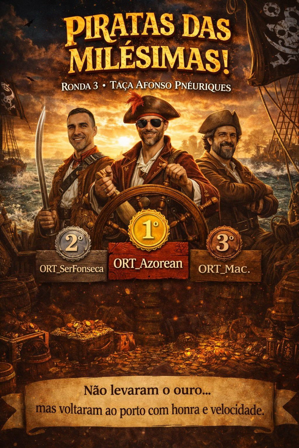 Taça Afonso Pneuriques – Piratas das Milésimas
