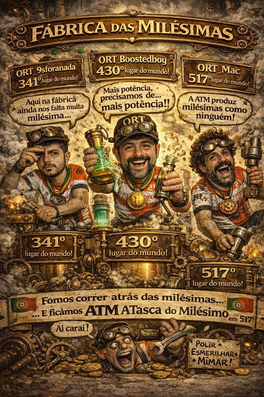 Taça Afonso Pneuriques – A Fábrica das Milésimas