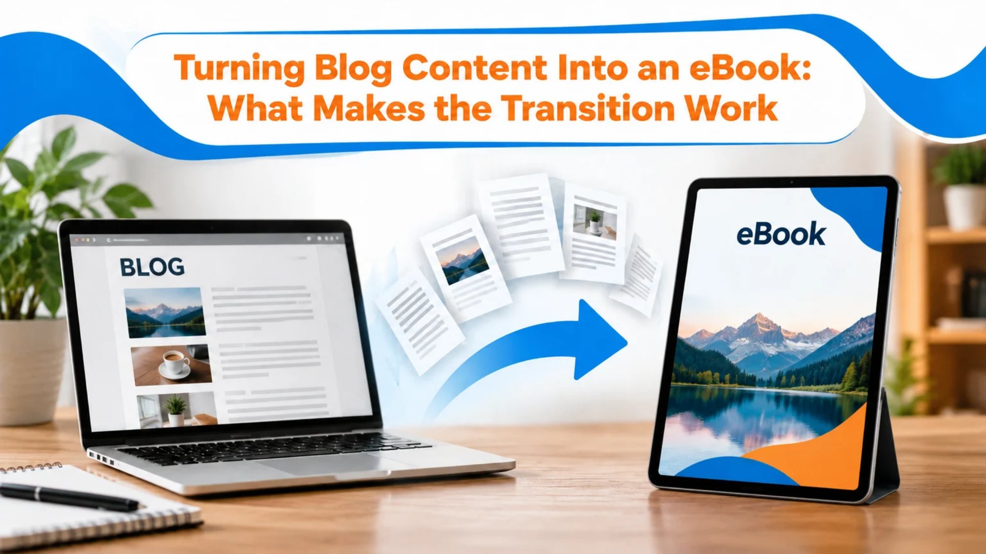 Turning Blog Content Into an eBook: What Makes the Transition Work