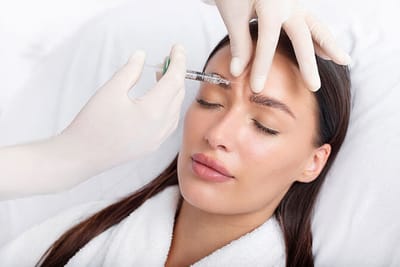 What areas of the face can Botox treat effectively?