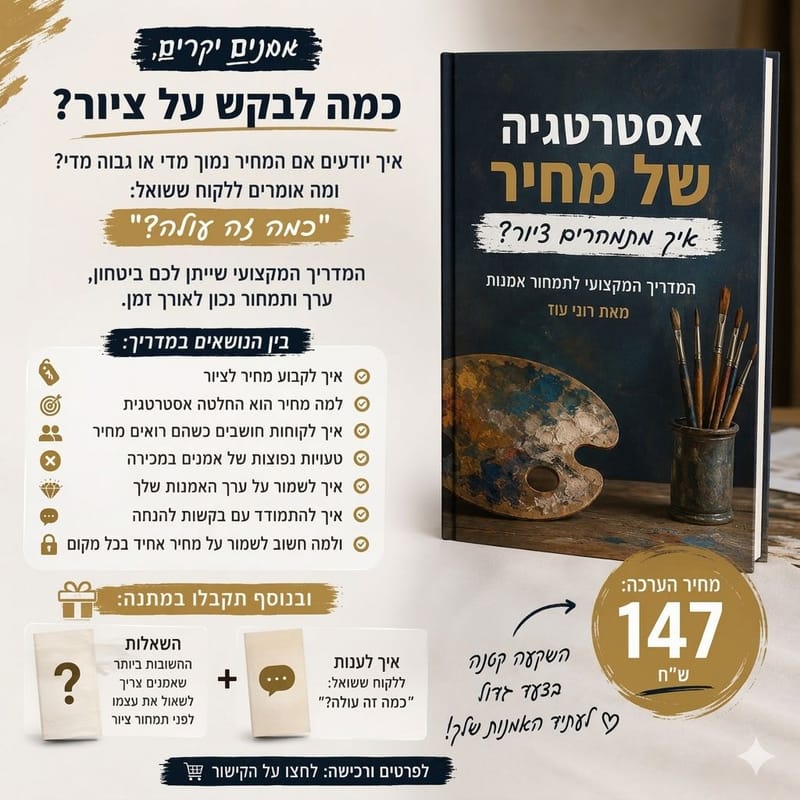 אסטרטגיה של מחיר – איך מתמחרים ציור?