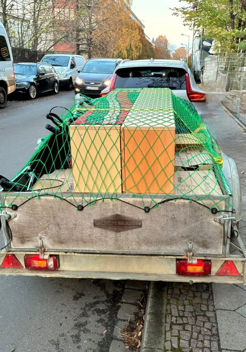 Transport von Kleinteilen