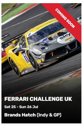 Ferrari Chalenge UK