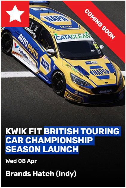 Kwik Fit British Touring Car Championship Season Launch