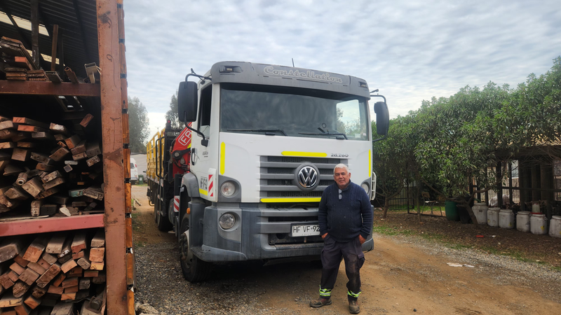 Camion pluma volkswagen 