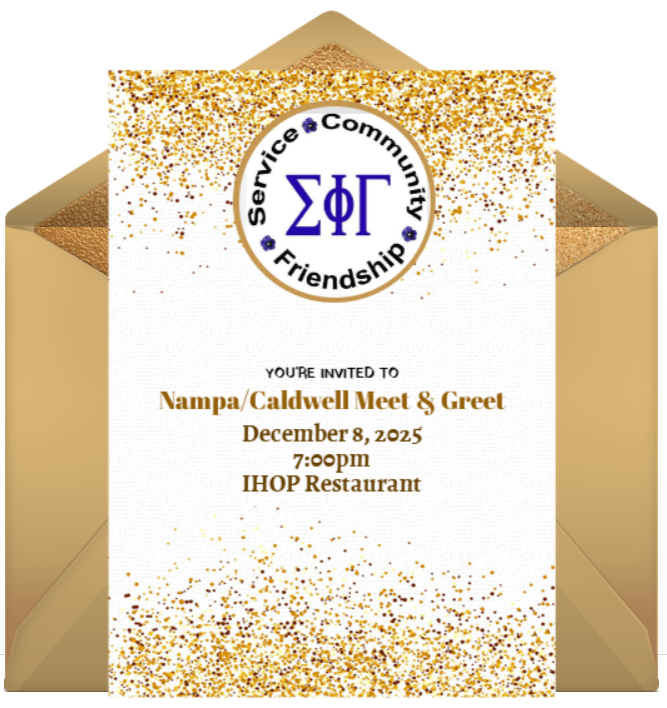 Nampa/Caldwell Friendship Sorority Meet & Greet