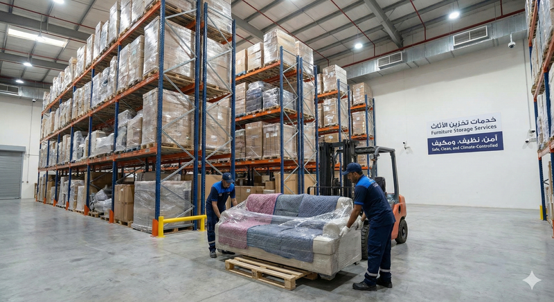 خدمات تخزين الاثاث