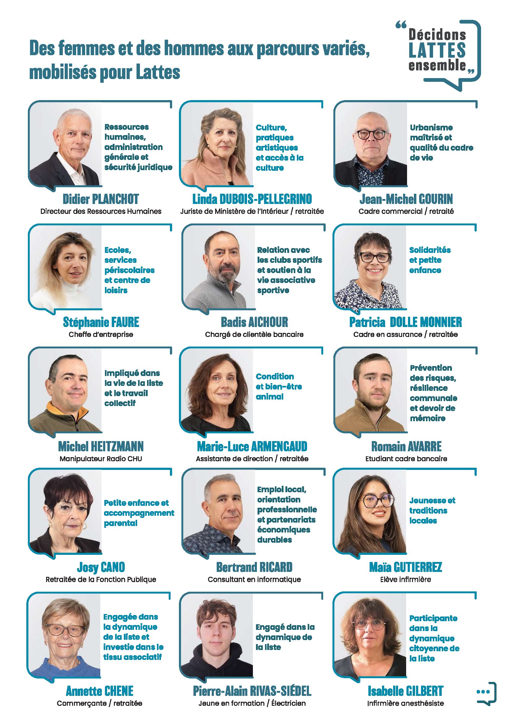 ÉQUIPE et DÉLÉGATION