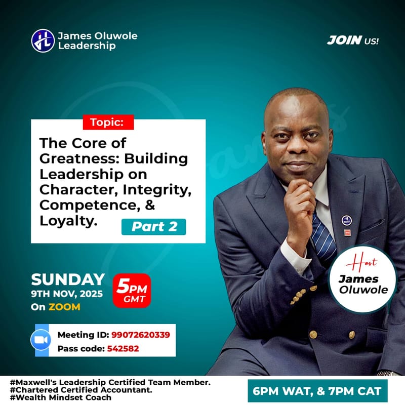 The Core Of Greatness Pt2