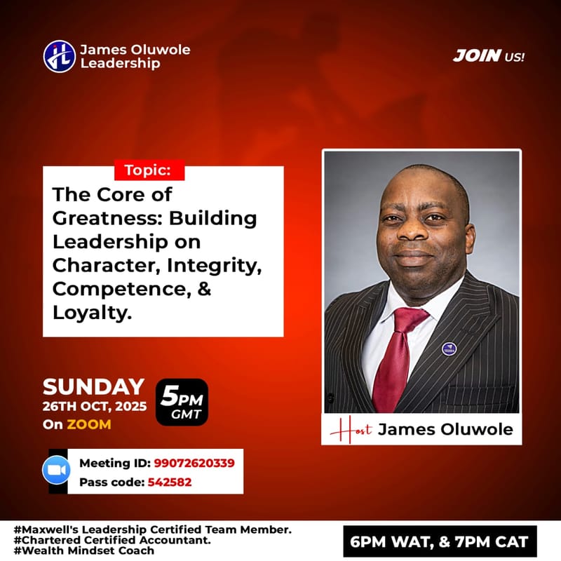 The Core Of Greatness Pt1