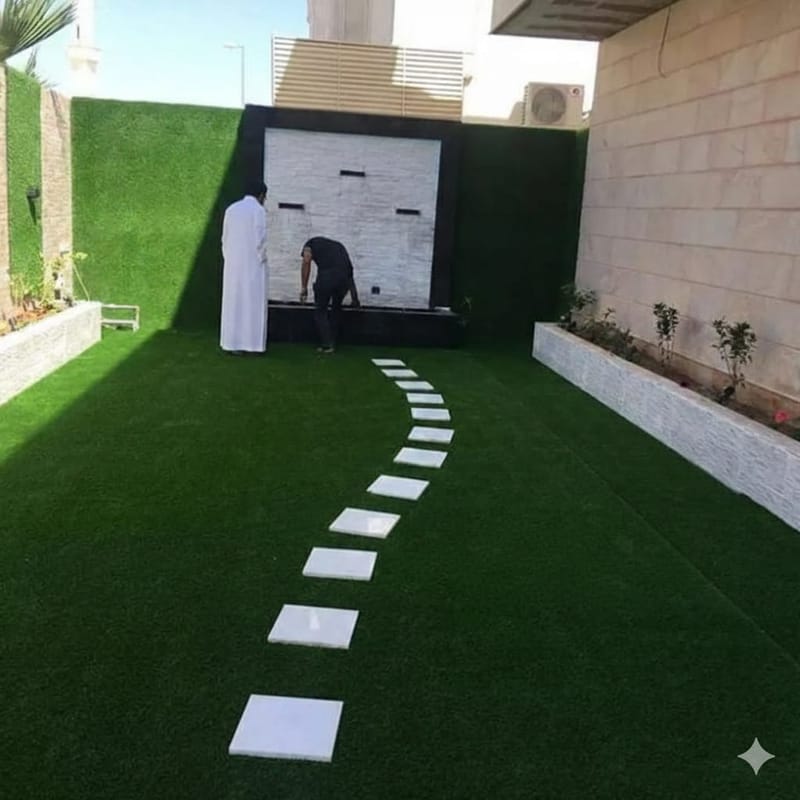 عشب صناعي