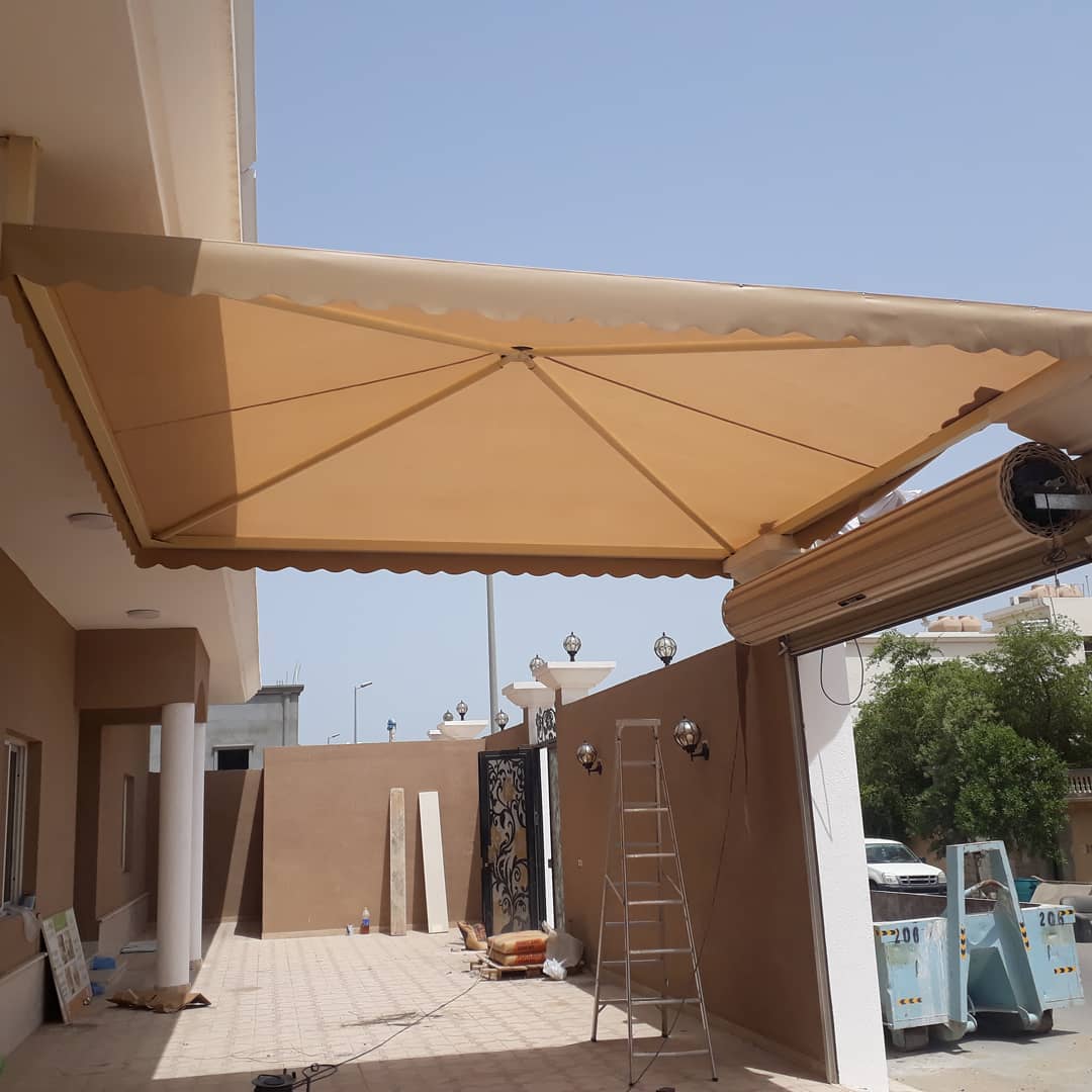 تركيب مظلات بالرياض – حماية وأناقة