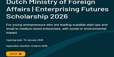 Applications for the Enterprising Futures Scholarship 2026 Now Open