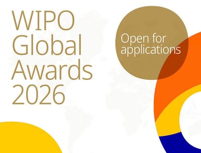 Call to Apply for the WIPO Global Awards 2026