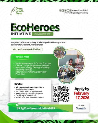 Applications for EcoHeroes Initiative 2026 Cohort Now Open