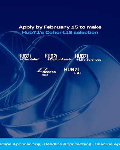 Abu Dhabi’s Hub71 is Now Accepting Applications for Cohort 19