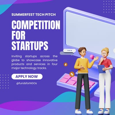 The Summerfest Tech Pitch Competition is Now Accepting Applications