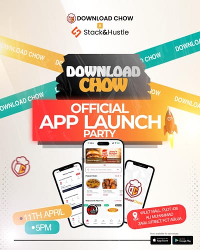 DownloadChow Set to Redefine Food Delivery Experience with Official App Launch Party