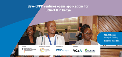 develoPPP Ventures Announces the Opening of Cohort 11