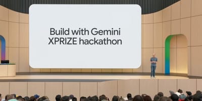 Applications are Now Open for Build With Gemini XPRIZE Hackathon