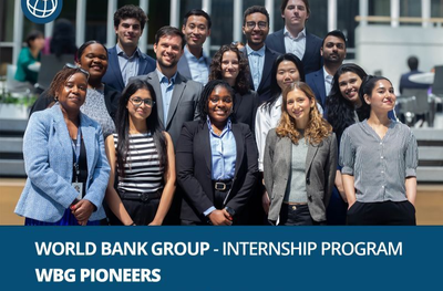 World Bank Group Pioneers Program are Officially Open for its Winter/Fall 2026 Cycle!