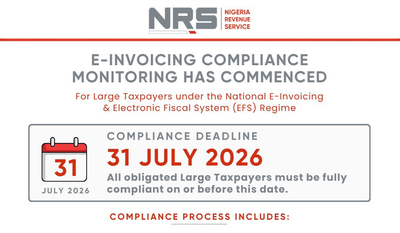 Nigeria's E-Invoicing Compliance Monitoring Has Commenced