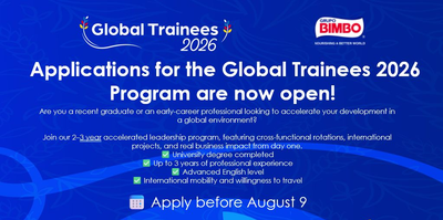 The Global Trainees 2026 Program is Officially Open