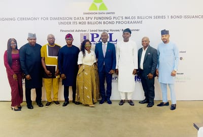 Dimension Data Limited Raises $2.9 Million for Its Fibre Infrastructure