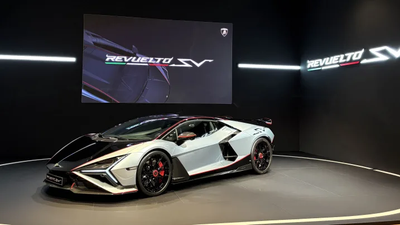 Lamborghini Unveils a Limited-Edition Hybrid Version of Its V12 Revuelto