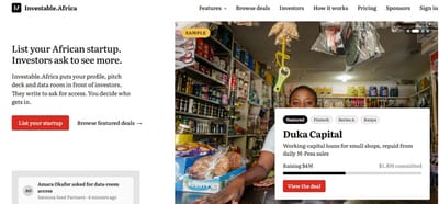 Investable.Africa Launches Platform with 4,000 Investors for African Startups